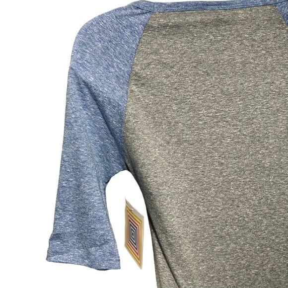 NWT LuLaRoe Julia Dress XXS Raglan Sleeve Color Block Modest Pencil Skirt Career - Picture 15 of 15